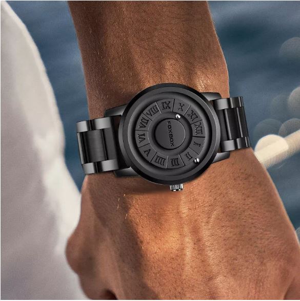 Foxbox Imperial Black™| El reloj que redefine el lujo masculino.