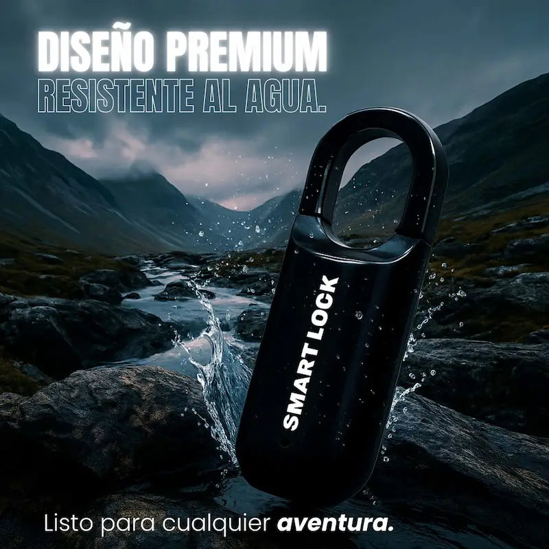 SmartLock Pro™ - Candado Inteligente con Huella Digital