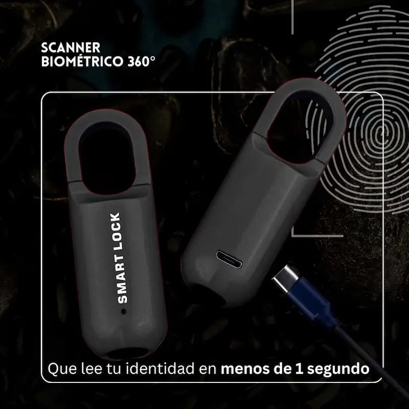 SmartLock Pro™ - Candado Inteligente con Huella Digital