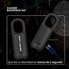SmartLock Pro™ - Candado Inteligente con Huella Digital