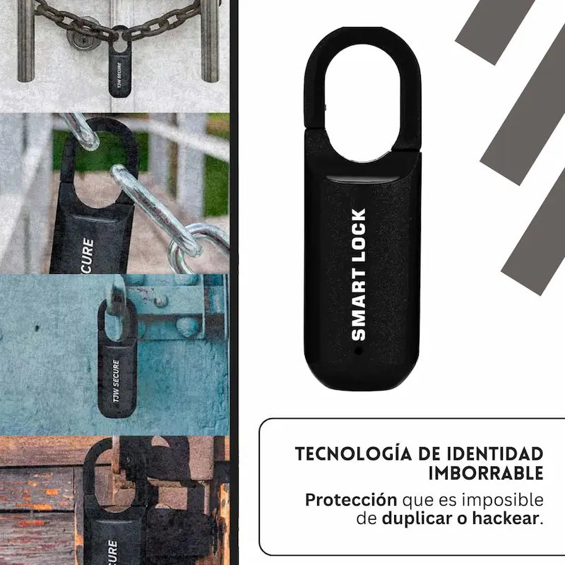 SmartLock Pro™ - Candado Inteligente con Huella Digital